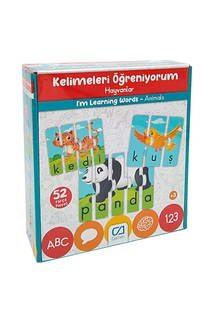 Kelimeleri Öğreniyorum - Hayvanlar