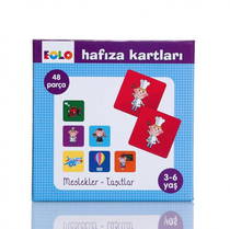 Hafıza Kartları - Meslekler / Taşıtlar Yaş 3+