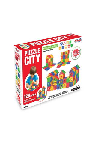 Puzzle City-128 Parça