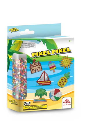 Pixel Pixel Boncuk Etkinlik Seti-plaj 7in1