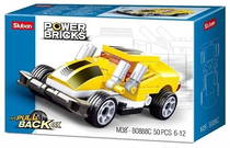 Sluban Power Bricks - Sarı Spor Araba