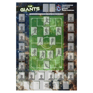 The Giants Trabzonspor Dev Poster Ve Çıkartma Seti