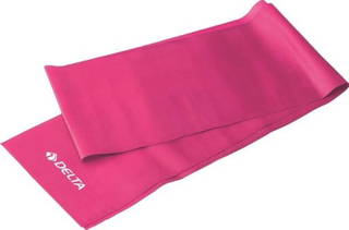 Delta Pilates Bandı Tam Sert 120x15 Cm Direnç Lastiği Efy-304 - Fuşya