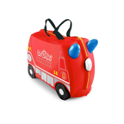 Trunki Çocuk Bavulu - İtfaiye Aracı Frank Okul Çantaları, Matara ve Bavullar
