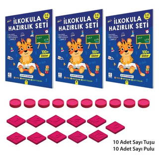 3-6 Yaş İlkokula Hazırlık Seti - Matematik Kutusu