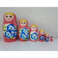 Ahşap Matruşka 6'lı