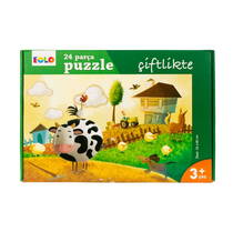 Eolo 24 Parça Puzzle - Çiftlikte