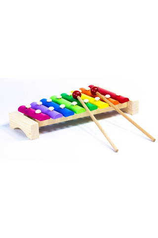 Playwood Eğlenceli Eğitici Ahşap Notalı Ksilofon (308)(405)