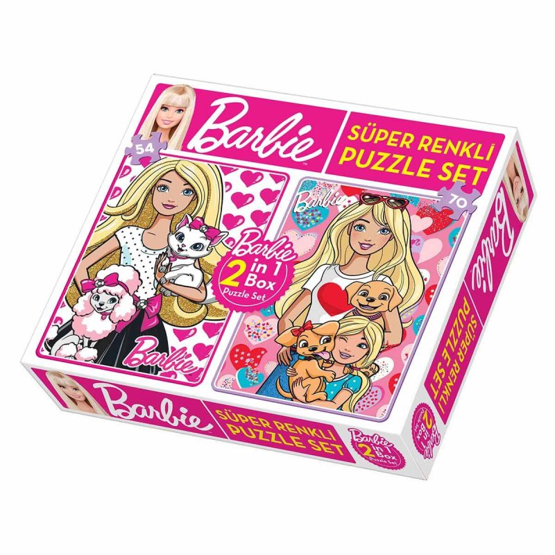 Barbie 2 İn 1 Box Puzzle Set Fiyatı, Yorumları - duyumarket