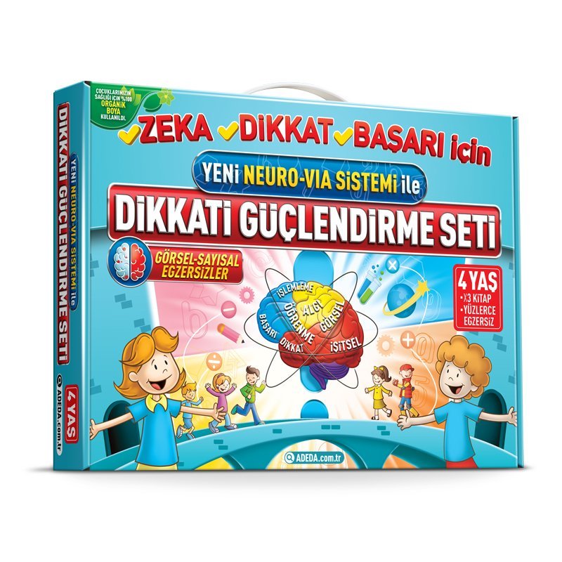 Adeda Dikkati Güçlendirme Seti 4 Yaş Fiyatı, Yorumları - duyumarket