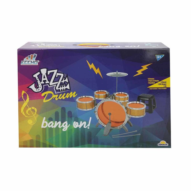 Jazz Drum Davul - Pedallı Fiyatı, Yorumları - duyumarket