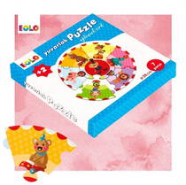 Yuvarlak Puzzle - Eğlenceli Sirk Yaş 2+