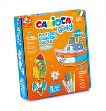 Carioca Boyanabilir Bebek Yapboz - Taşıtlar