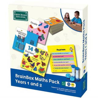 Brainbox Matematik Paketi 1-2 - İngilizce