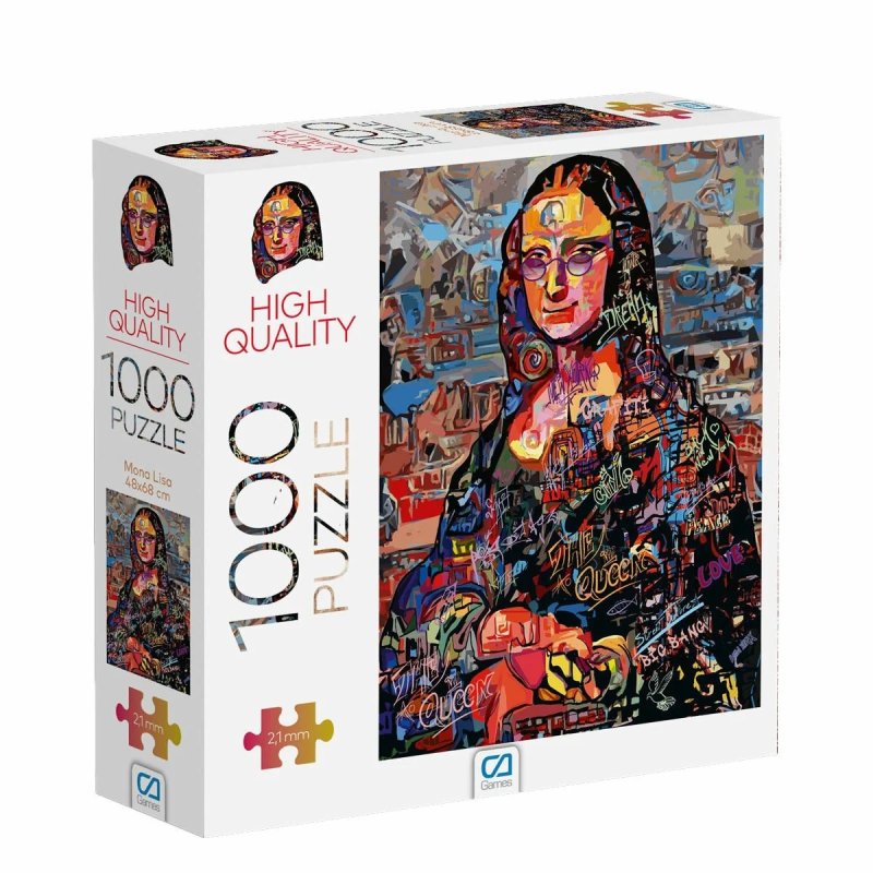 Mona Lisa Puzzle - 1000 Parça Fiyatı, Yorumları - duyumarket