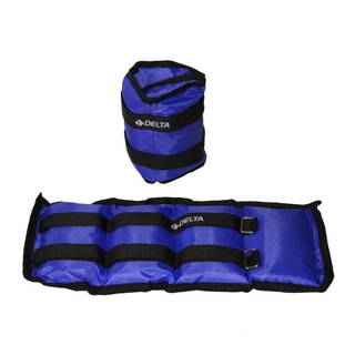 Delta 2,5 Kg X 2 Adet El Ayak Bilek Kas Güçlendirici Ağırlık Seti Mavi - Baı 9254