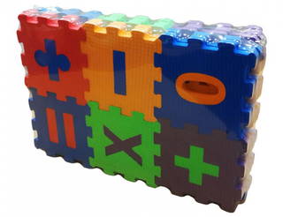 Eva Puzzle 12x12cm Matematik