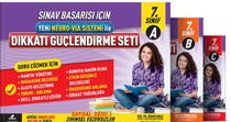 Adeda Dikkati Güçlendirme Seti 7. Sınıf 13 Yaş - 3 Kitap