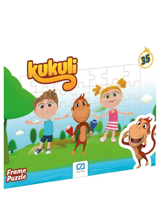 Kukuli Frame Puzzle 35 Parça - 5137