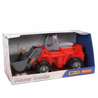 Power Trucks Yükleyici Traktör Kırmızı - 36780