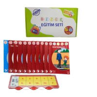 Dizge 5-6 Yaş Eğitim Seti ( 11 Kitap + 1 Kontrol Paneli )
