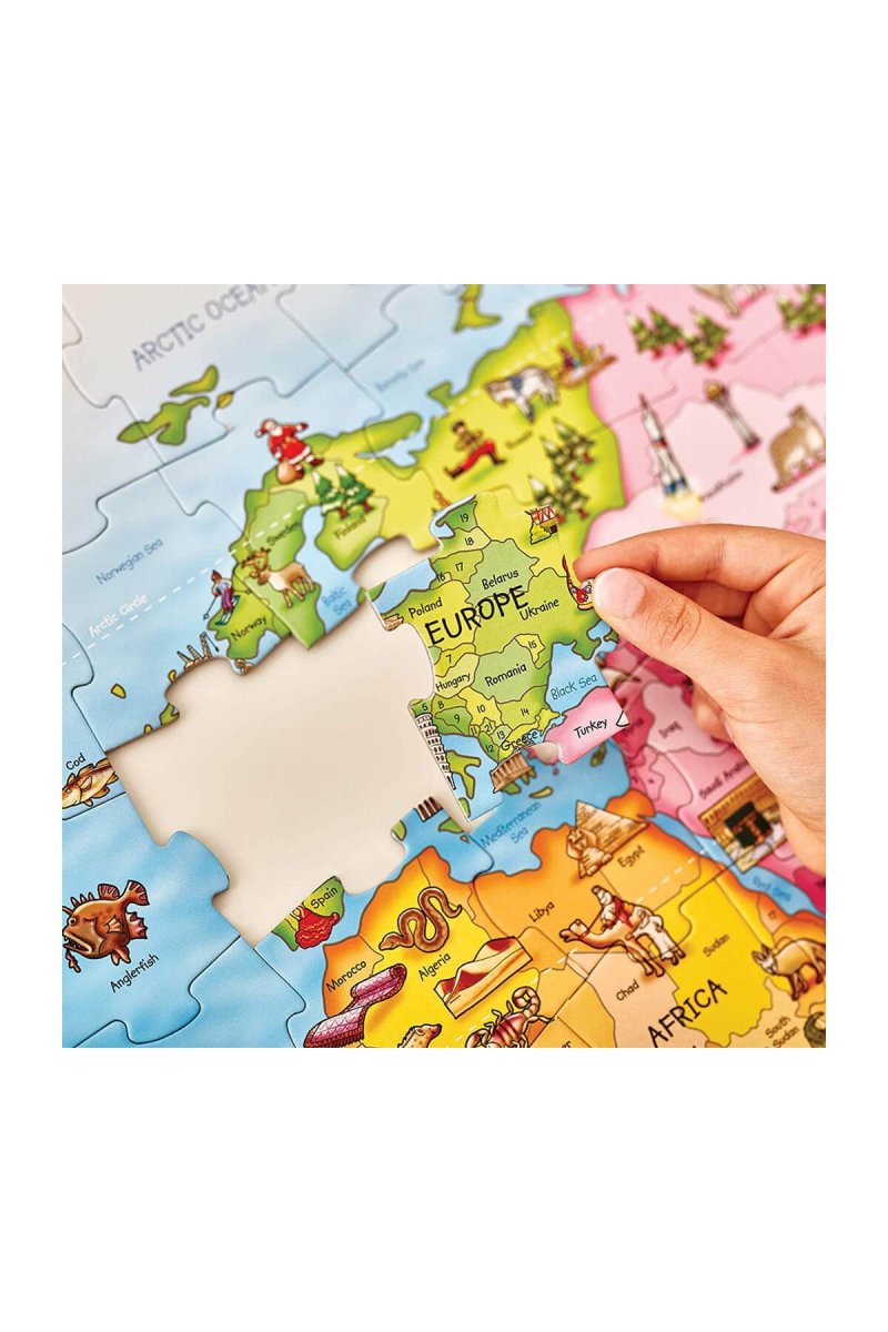 Orchard World Map Puzzle - Dev Dünya Haritası Fiyatı, Yorumları