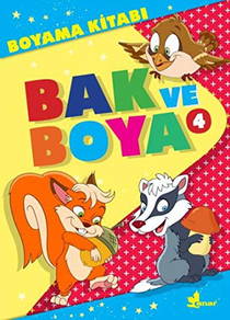 Bak Ve Boya 4 Boyama Kitabı