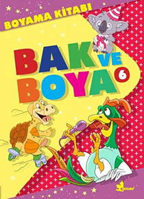 Bak Ve Boya 6 Boyama Kitabı