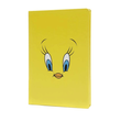 Tweety Sert Kapak Butik Defter - Kareli