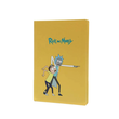 Rick & Morty Sert Kapak Butik Defter - Çizgili