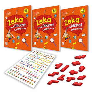 5-8 Yaş Zeka Ve Dikkat Geliştirme Seti