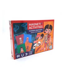 İnsan Anatomisi Manyetik Aktivite Oyun Seti - 72 Parça