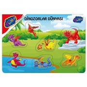 Playwood Ahşap Tutmalı Dinozor Dünyası Ony-278 Puzzle ve Yapbozlar