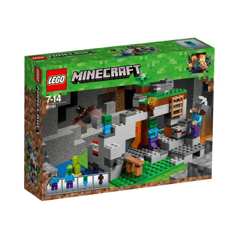 Lego Minecraft Zombi Mağarası 21141