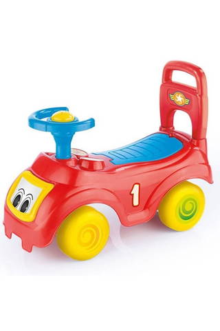 Dolu Bingit Araba Kırmızı Mavi - 8021