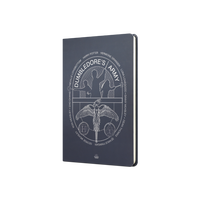 Harry Potter Dumbledors Army Sert Kapak Butik Defter - Çizgili
