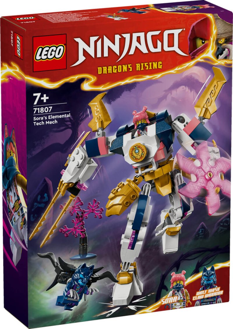 Lego Ninjago Sora'nın Teknoloji Elementi Robotu - 71807 Fiyatı