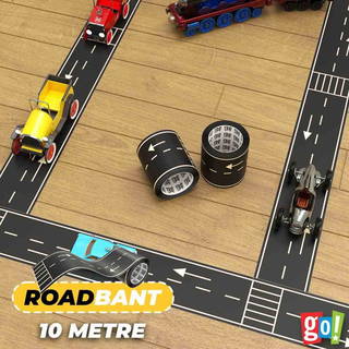 Go Toys Otobant Eğitici Ve Eğlenceli Yol Yapım Bandı 10 Metre