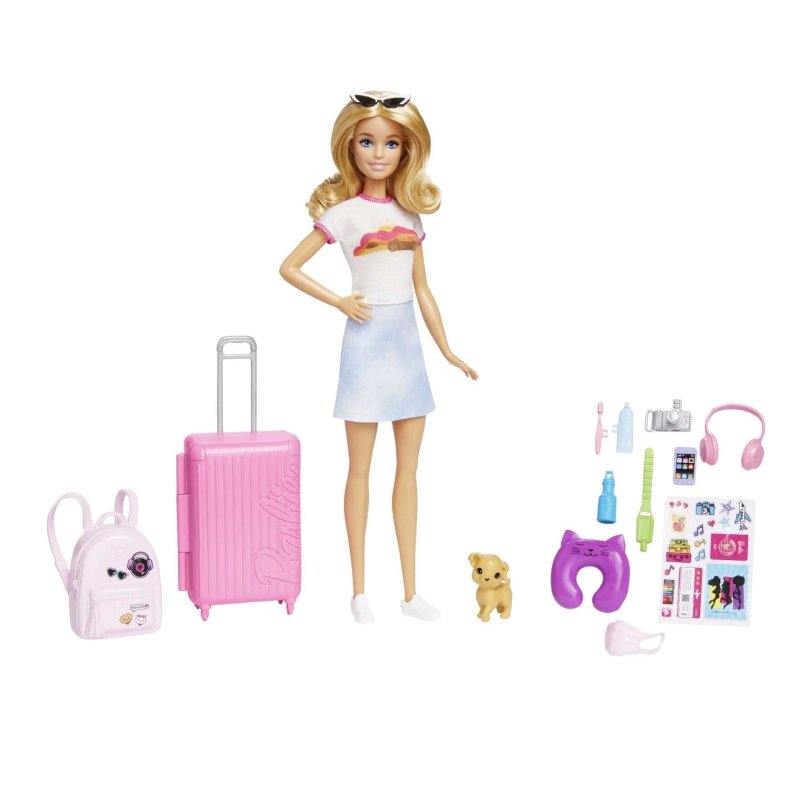 Barbie Seyahatte Bebeği Ve Aksesuarları Hjy18 Fiyatı, Yorumları