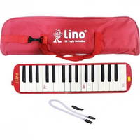 Melodika 32 Tuşlu Bez Çanta - Kırmızı