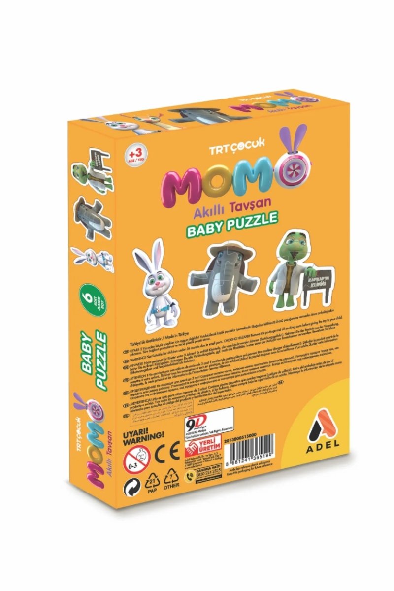 Trt Çocuk Momo Akıllı Tavşan Baby Puzzle Fiyatı, Yorumları