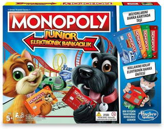 Hasbro Monopoly Junior Elektronik Bankacılık E1842