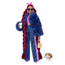 Barbie Extra Pembe Bandanalı Bebek Hhn09