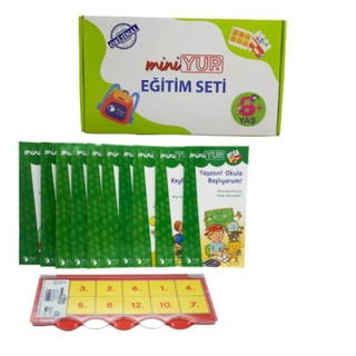 Mini Yup 6+ Yaş Eğitim Seti (10 Kitap + 1 Kontrol Paneli)