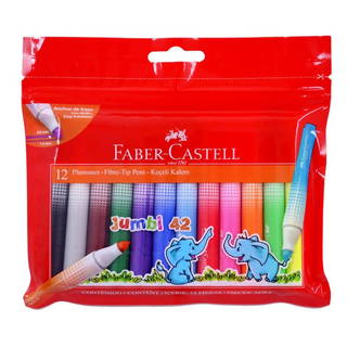 Faber Castell Jumbi Keçeli Kalem 12'li