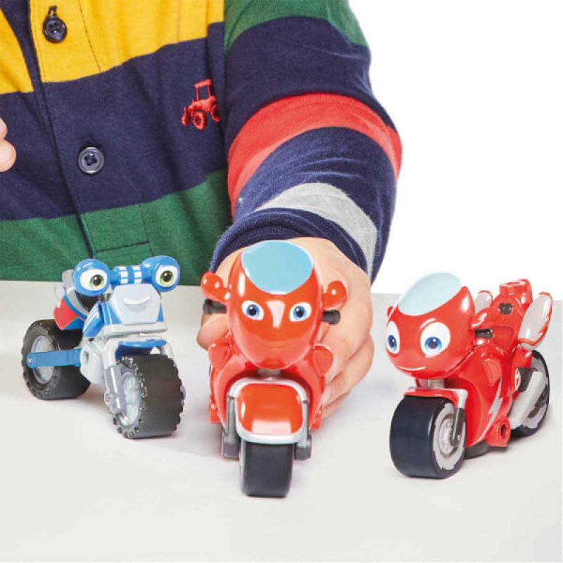 Ricky Zoom 3'lü Motor Dostları Macera Paketi Trz20029