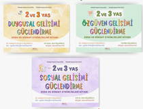 Sosyal Beceri Etkinlik Kitabı Seti - 2-3 Yaş