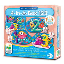 The Learning Journey 4 Puzzle Bir Arada - 123