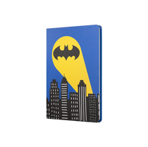 Mabbels Batman Sert Kapak Butik Defter - Çizgili
