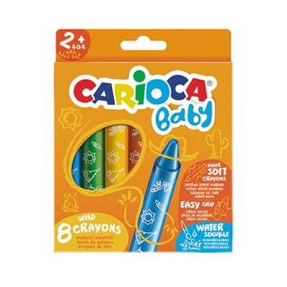 Carioca Jumbo Bebek Yumuşak Pastel Boya Kalemi 8'li